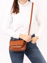 Cross Body Tas Vintage Paul marius Bruin vintage 355462-vue-porte
