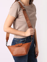 Longchamp Le pliage xtra Cross bodytas Bruin-vue-porte