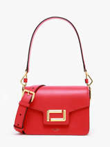 Cross Body Tas Angele Leder Lancel Rood angele A13147