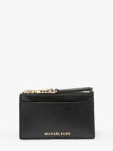 Portemonnee Empire Leder Michael kors Zwart empire H3G8ED1L