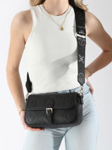 Cross Body Tas Samba Re Valentino Groen samba re VBS8ZG09-vue-porte