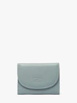 Portefeuille Leder Crinkles Blauw caviar 14327