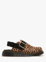 Slippers Jorge Iii Uit Leder Dr martens Zwart women 41088200