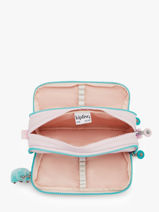Pennenzak 3 Compartimenten Kipling Roze back to school KI5702-vue-porte