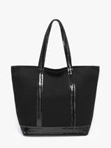 Handtas Cabas Katoen Vanessa bruno Bruin cabas 1V40378