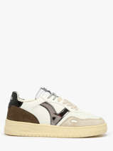 Sneakers Uit Leder Victoria Groen women 1257135