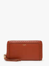 Portefeuille L Premier Flirt Leder Lancel Rood premier flirt A10111