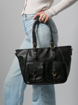 Handtassen Edgy Miniprix Zwart edgy 27501-vue-porte