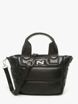 Handtas Hofn North Leder Nathan baume Zwart north 2