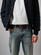 Verstelbare Riem Von dutch Bruin belt HUTCH-vue-porte