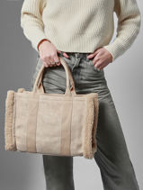 Handtas A4 Formaat Norilsk Miniprix Wit norilsk S025-vue-porte