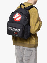 Rugzak 1 Compartiment Met 14" Laptopvak Eastpak Zwart eastpak x ghostbusters A5BG4GHO-vue-porte