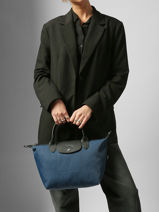 Longchamp Le pliage energy Cross bodytas Blauw-vue-porte