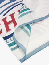 Longchamp Soie gots Sjaal Wit-vue-porte