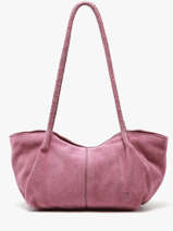 Schoudertas Leather Biba Roze leather SOR4L