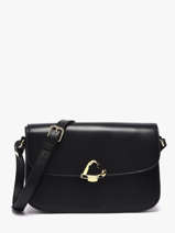 Cross Body Tas Paris Philos Leder Lancaster Zwart paris philos 82