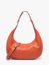 Cross Body Tas Juliette Leder Le tanneur Oranje juliette TJET1402