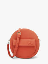 Cross Body Tas Dorine Leder Nathan baume Oranje nathan 96KW3061