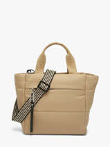 Handtas /cross Body Cumulus Gerecycleerd Nylon Aube Beige cumulus 101CS04