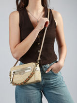 Cross Body Tas Cm Mila louise Beige cm 23673CM-vue-porte