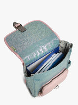 Rugzak 1 Compartiment Cameleon Blauw vintage fantasy PBVGSD30-vue-porte