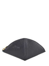 Portemonnee Foulonne Leder Yves renard Blauw foulonne 29367