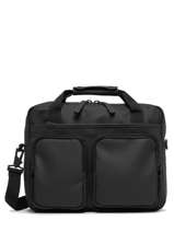 Texel Tech Bag - Laptoptas Rains Zwart travel 14250