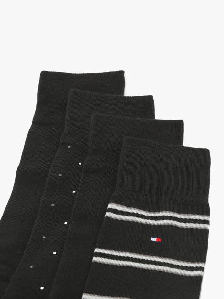 Sokken Tommy hilfiger Zwart socks men 71224441 ander zicht 3