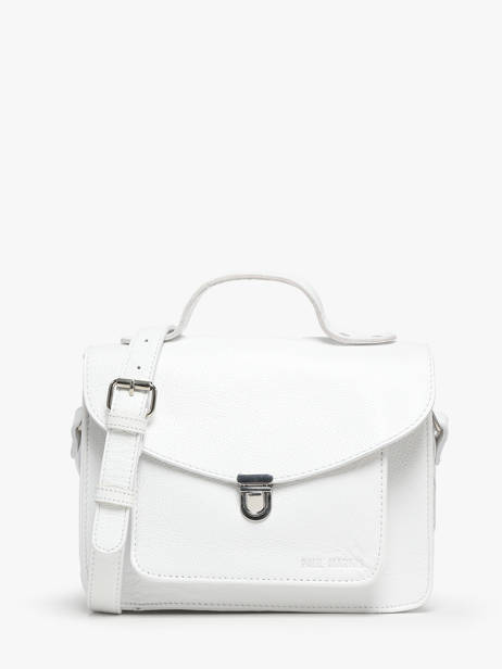 Cross Body Tas Melle George Vedette Leder Paul marius Wit vedette GEORGVED