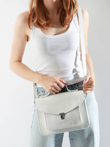 Cross Body Tas Melle George Vedette Leder Paul marius Wit vedette GEORGVED ander zicht 1