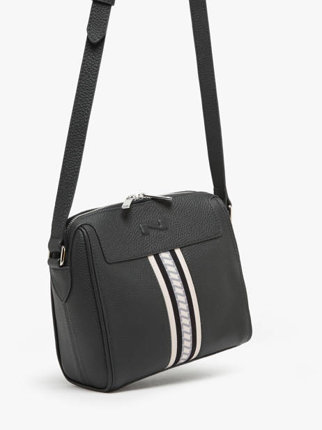 Cross Body Tas Jeane Signature Leder Nathan baume Grijs signature 3 ander zicht 2