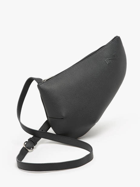 Cross Body Tas Large City Perle Leder Nathan baume Zwart n city 1 ander zicht 2