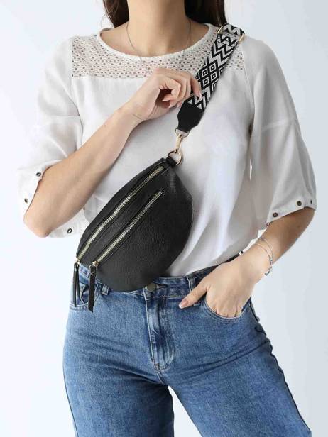 Heuptasje Miniprix Zwart sangle 1 ander zicht 1