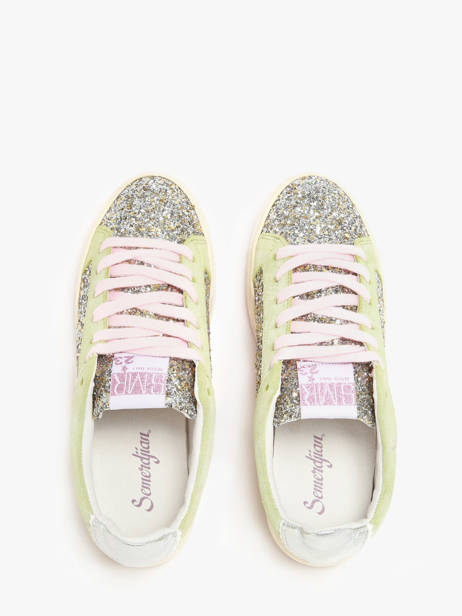 Sneakers Duck Uit Leder Semerdjian Veelkleurig women DUCKB723 ander zicht 4