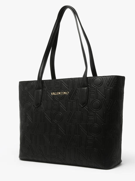 Schoudertas Pansy Valentino Zwart pansy VBS8PG01 ander zicht 2