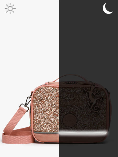 Lunchtas Cameleon Roze vintage fantasy BL24 ander zicht 6