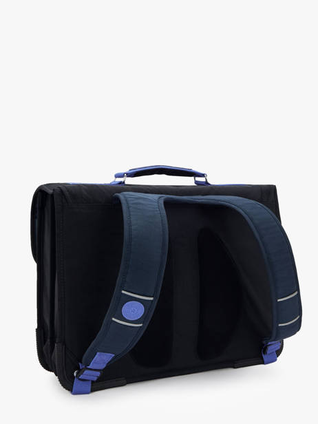 Boekentas 2 Compartimenten Kipling Blauw back to school K12074 ander zicht 4