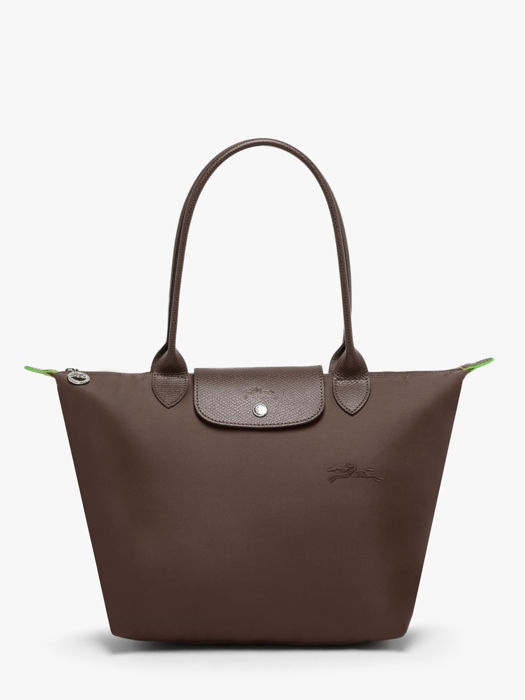 Longchamp Le pliage green Schoudertas Bruin