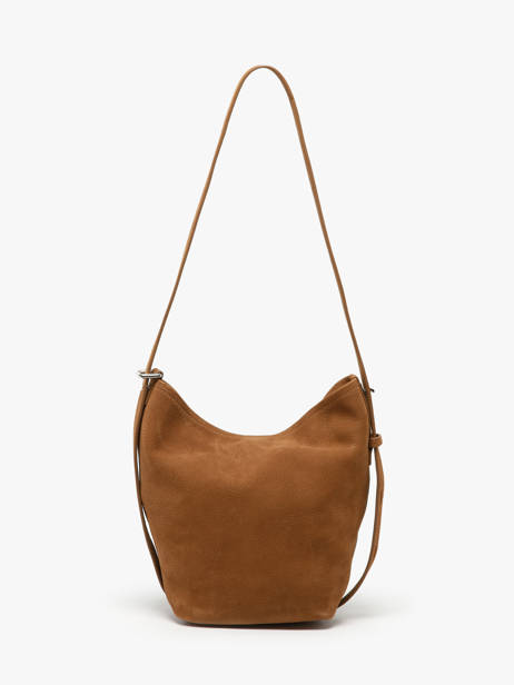Cross Body Tas Cavalier Nubuck Leder Etrier Bruin cavalier nubuck ECAN126S ander zicht 7