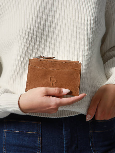 Kaarthouder Cavalier Nubuck Leder Etrier Bruin cavalier nubuck ECAN094M ander zicht 1