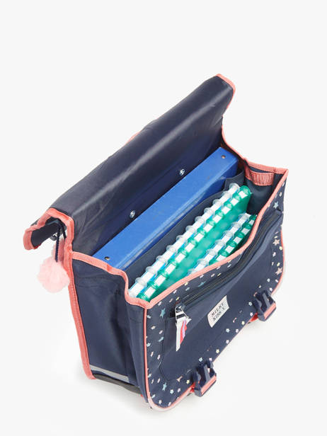 Boekentas Op Wieltjes 1 Compartiment Milky kiss Blauw fantasy fables 3700524 ander zicht 3