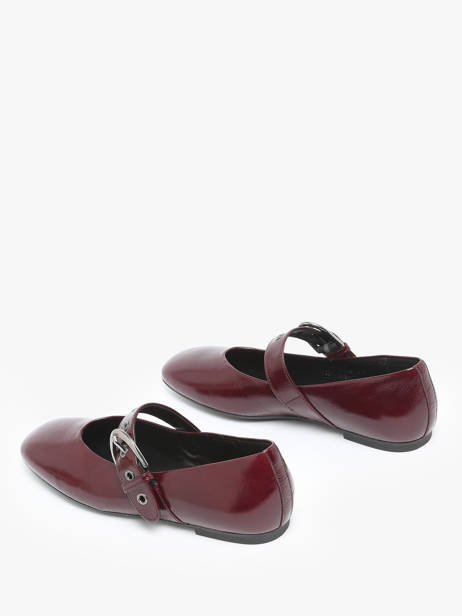 Ballerinas Uit Leder Gabor Rood accessoires 25 ander zicht 2