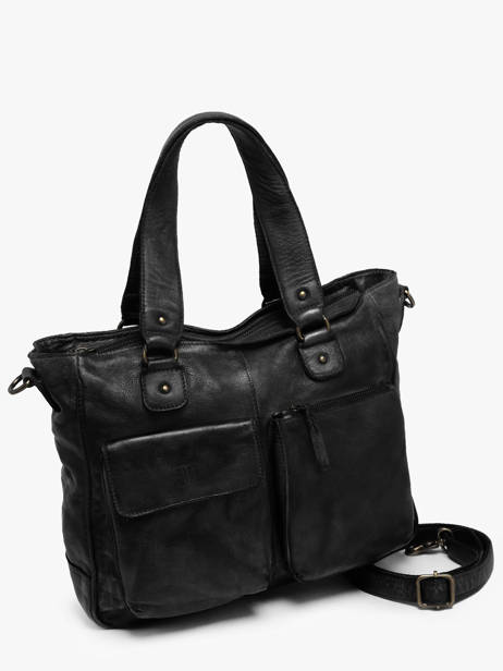 Schoudertas Heritage Leder Biba Violet heritage KEO2L ander zicht 2
