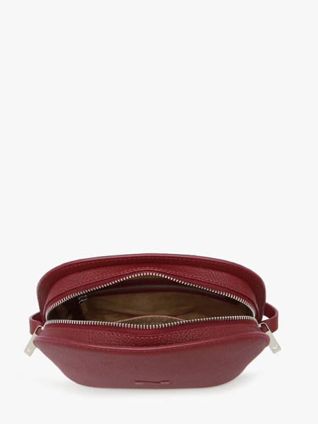 Cross Body Tas Lilou Leder Nathan baume Rood egee 2 ander zicht 3
