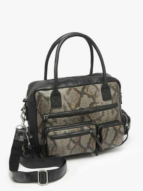 Handtassen Python Leder Paul marius Zwart python DANDP90S ander zicht 2