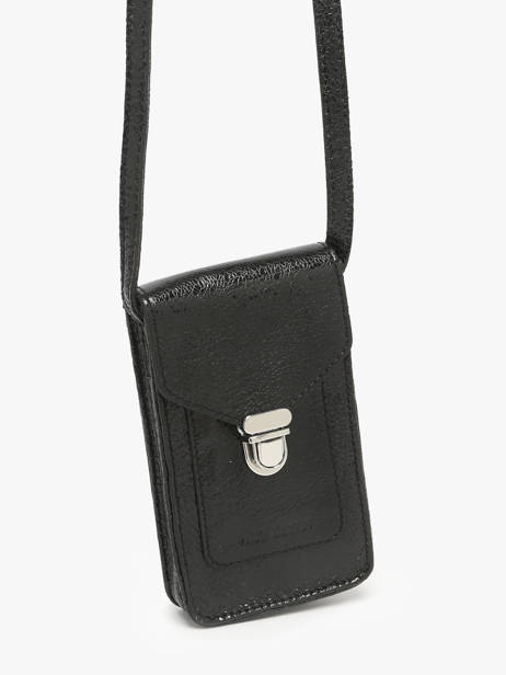 Telefoontas Eclipse Leder Paul marius Zwart eclipse TELEPECL ander zicht 2