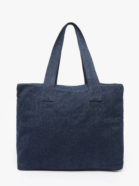Schoudertas A4 Célestins Gerecycleerd Katoen Rivedroite Blauw timeless CELESTIM ander zicht 4