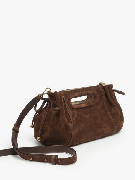 Shoppingtas Folk Light Leder Gerard darel Bruin folk light DCS08405 ander zicht 2