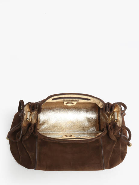 Shoppingtas Folk Light Leder Gerard darel Bruin folk light DCS08405 ander zicht 3