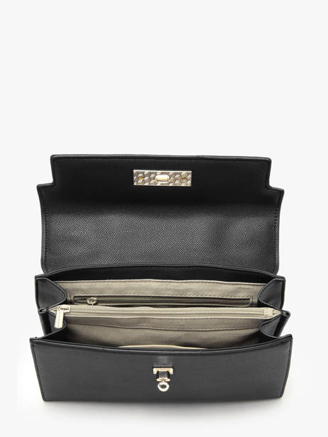 Handtas Saffiano David jones Zwart saffiano CM7693A ander zicht 3